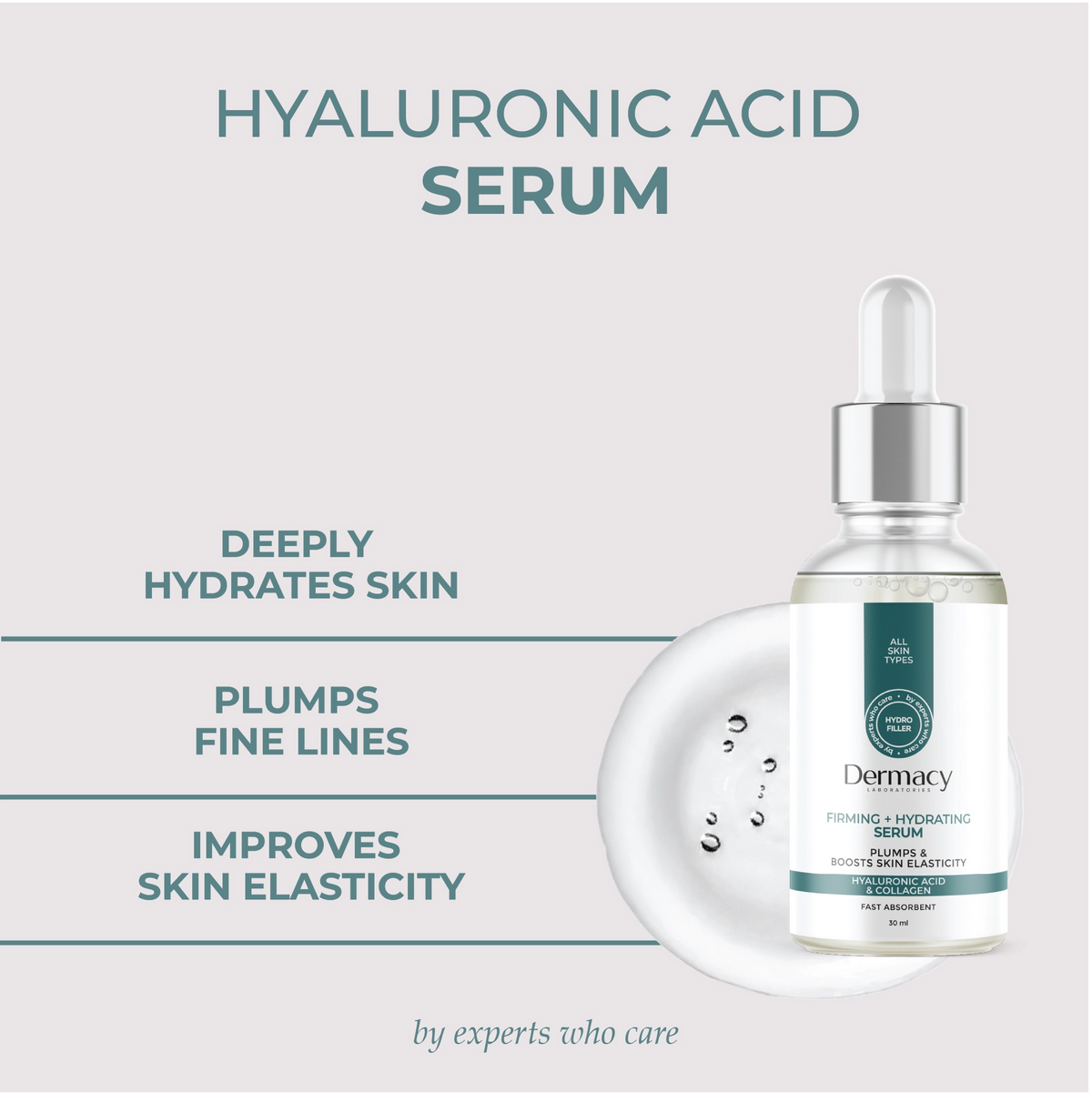 Hyaluronic Acid + Collagen Serum 30ml
