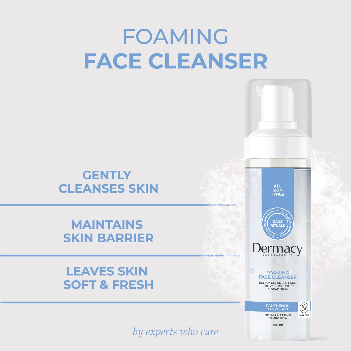Panthenol + Glycerin Foaming Cleanser 200ml