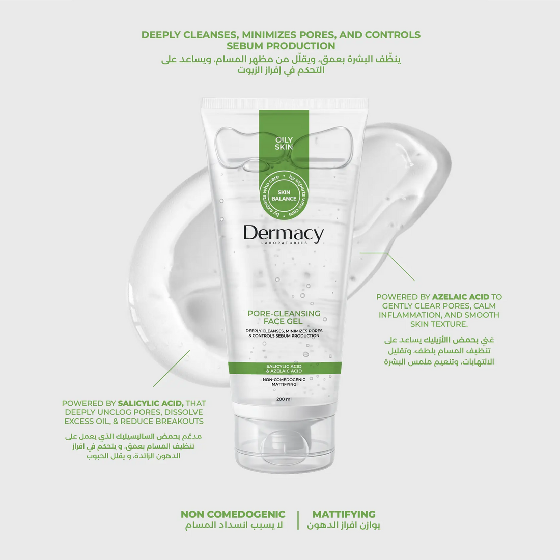 Pore-Cleansing Face Gel 200ml