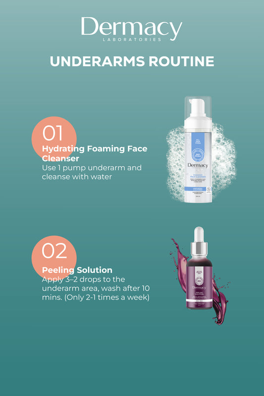 روتين تحت الإبطين