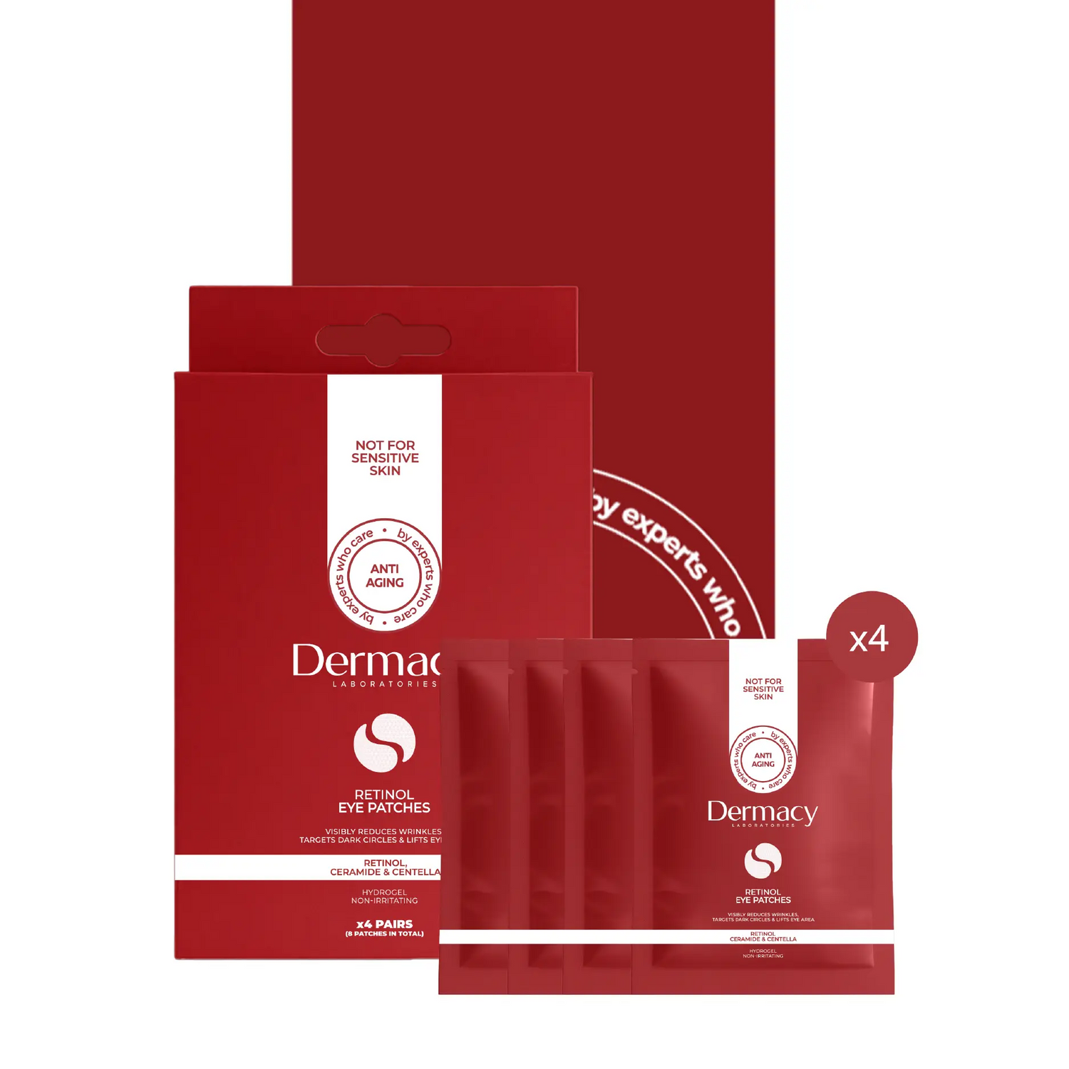 Retinol Eye Patches Box (4 Pairs)