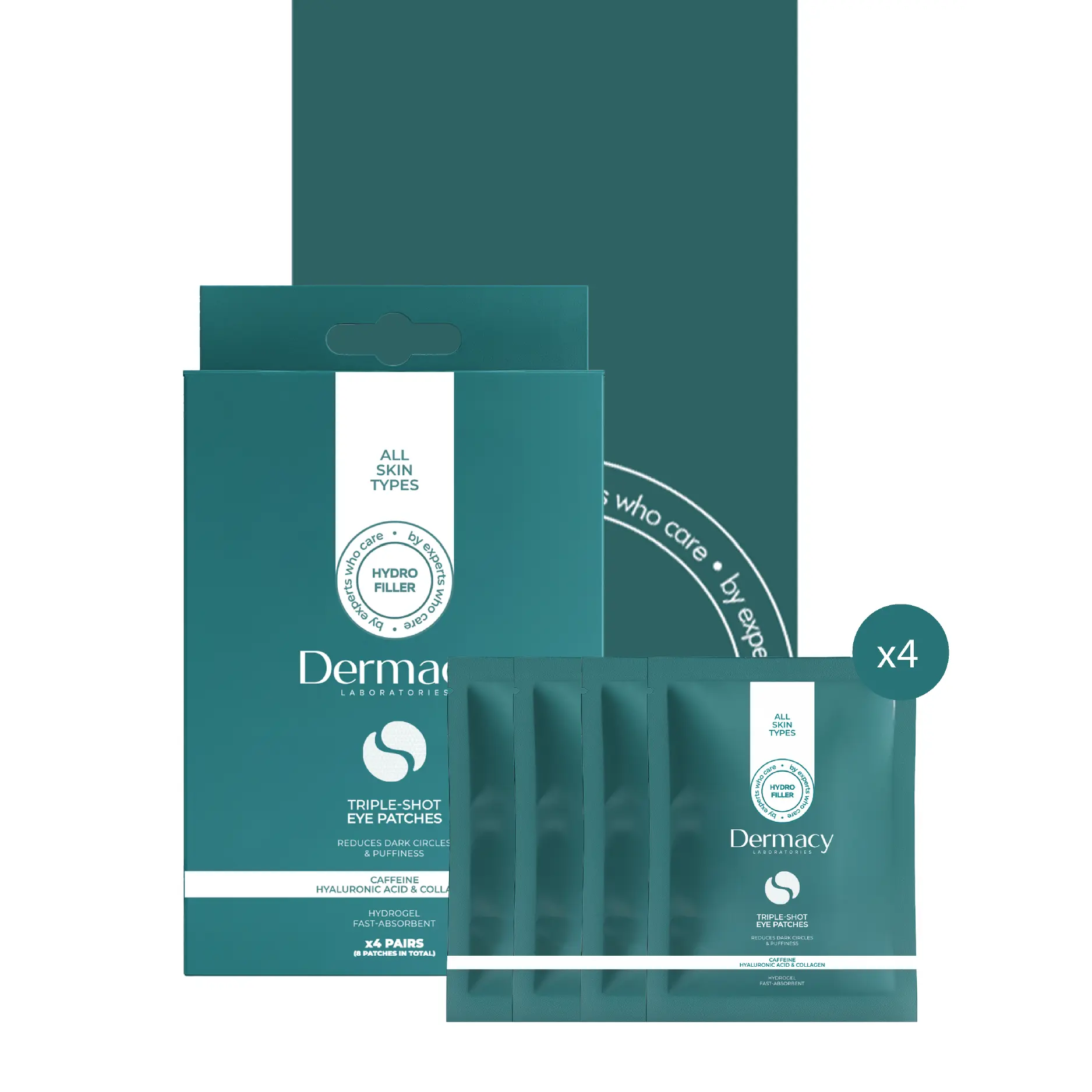 Triple-Shot Eye Patches Box (4 Pairs)