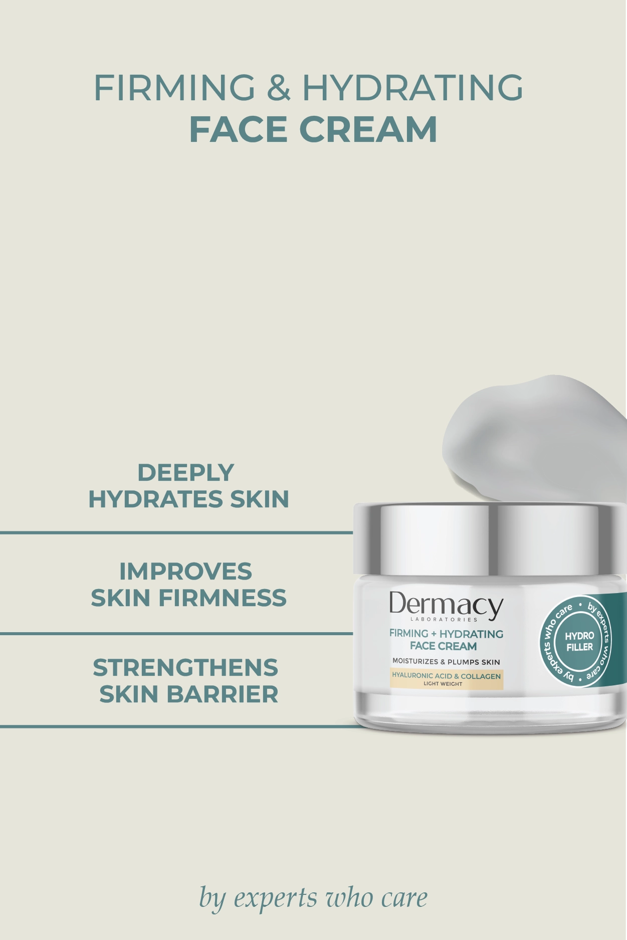 Anti-Aging Firming + Hydrating Face Gel-Cream 50ml