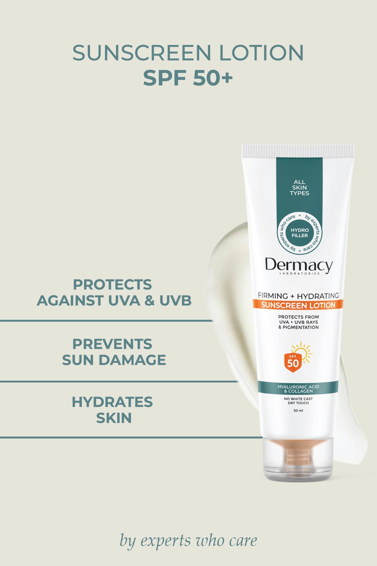 Firming + Hydrating Sunscreen Lotion (SPF 50) 50ml