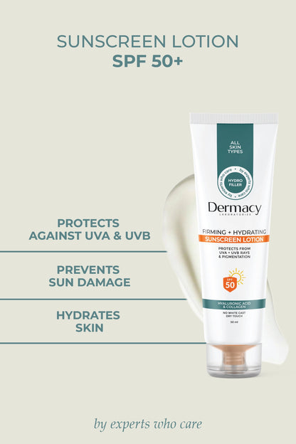 Firming + Hydrating Sunscreen Lotion (SPF 50) 50ml